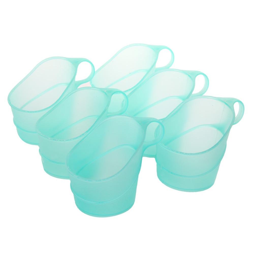10pcs Anti-Scald Insulated Disposable Paper Cup Holder Heat Resistant Paper Cup Stand  Pantry