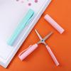 School Student Safe Folding Scissor Handwork Art Tools Handcraft Scissor Pen Shape Scissor