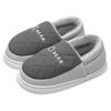 Indoor home bag heel wool cotton shoes women wear waterproof cotton slippers outside in autumn and winter men's winter warm new models