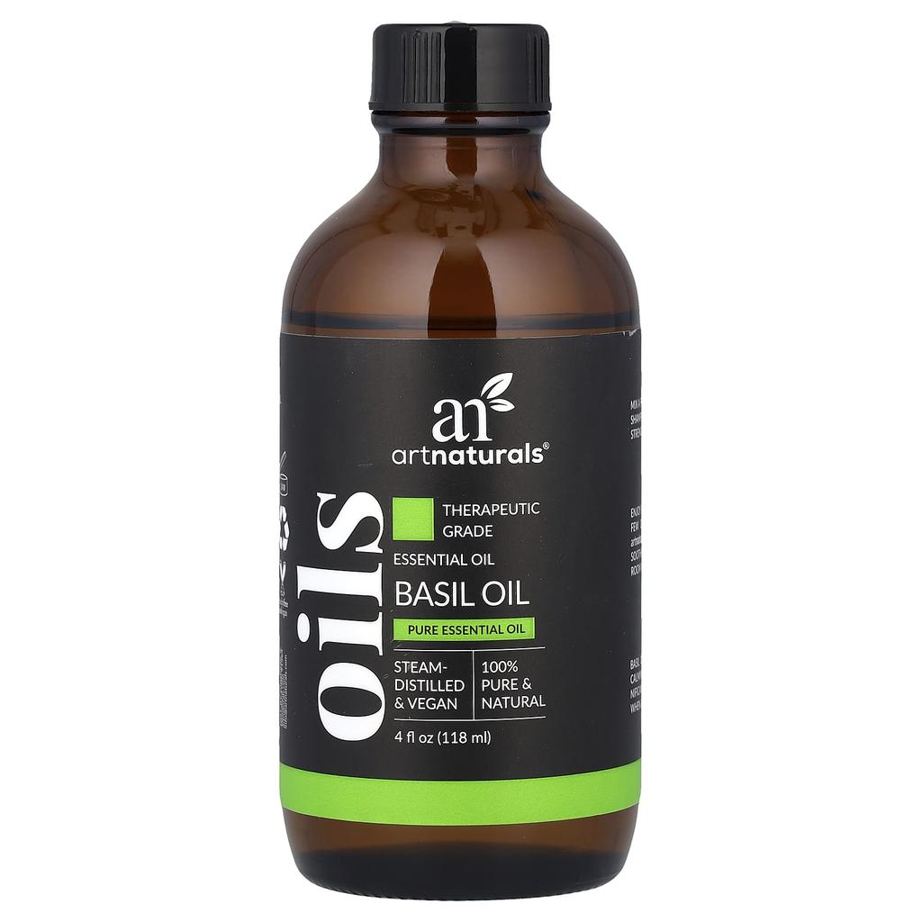 Essential Oil, Basil, 118Ml(4Fl Oz)