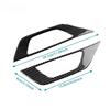 Real Soft Carbon Fiber Sticker For Ford Mustang GT 2024 2025 LHD RHD Car Seat Handle Button Frame Interior Trim Accessories.