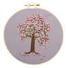 Full Range Of Embroidered Cross- Embroidered Fabrics With Floral Kits
