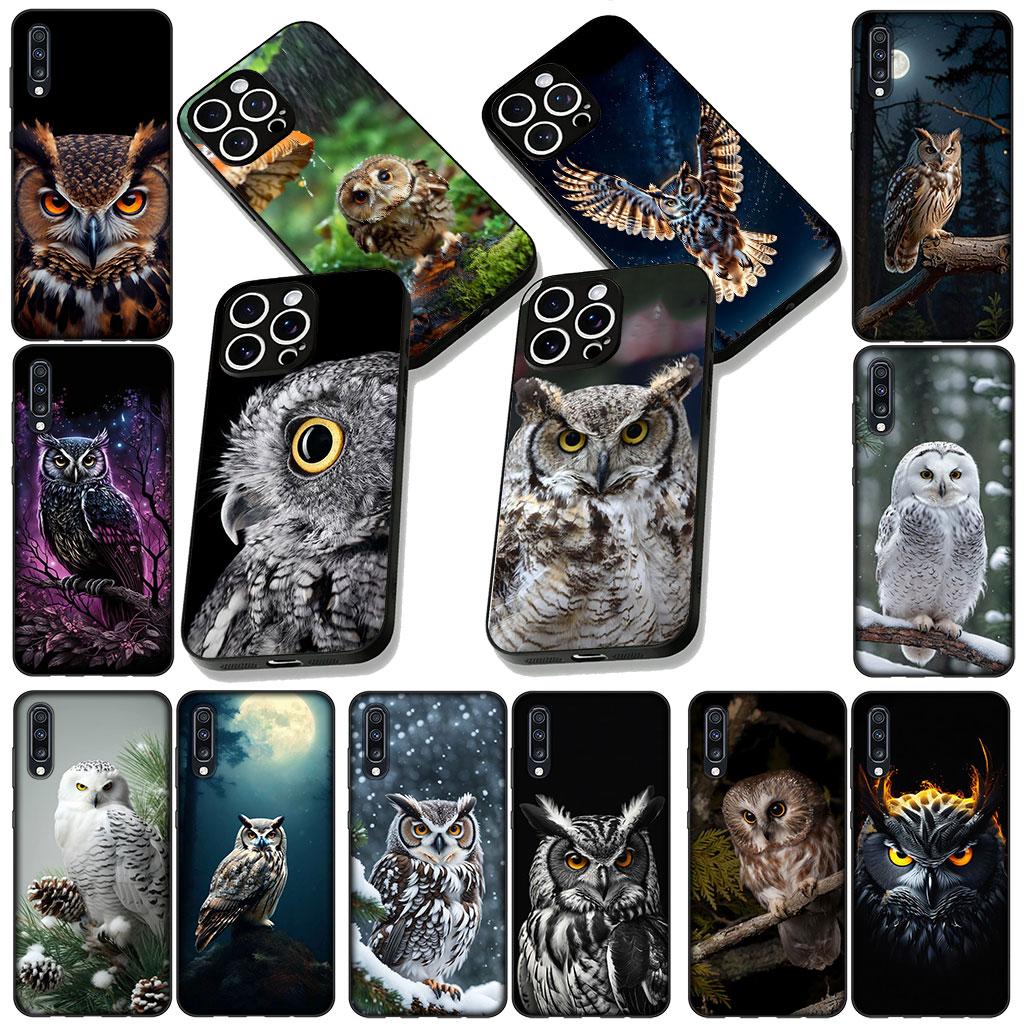 Cartoon Owl Wallpaper Casing Phone Cover for Xiaomi Redmi Note 13 14 ProPlus A4 A3 Pro Plus 13C Pro+ Note13 Note14 Soft Case