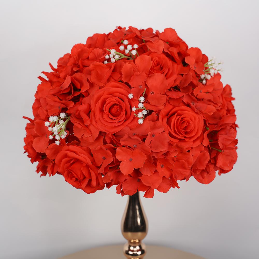 Artificial Wedding Flower Ball Table Flores Arificiales Decoracion Flower Rose Valentine's Day Stage Party Banquet Decoration