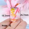 Luminous Mini Resin Drink Bottle DIY Miniature Milk Tea Cup Ornament 3D Food Toy