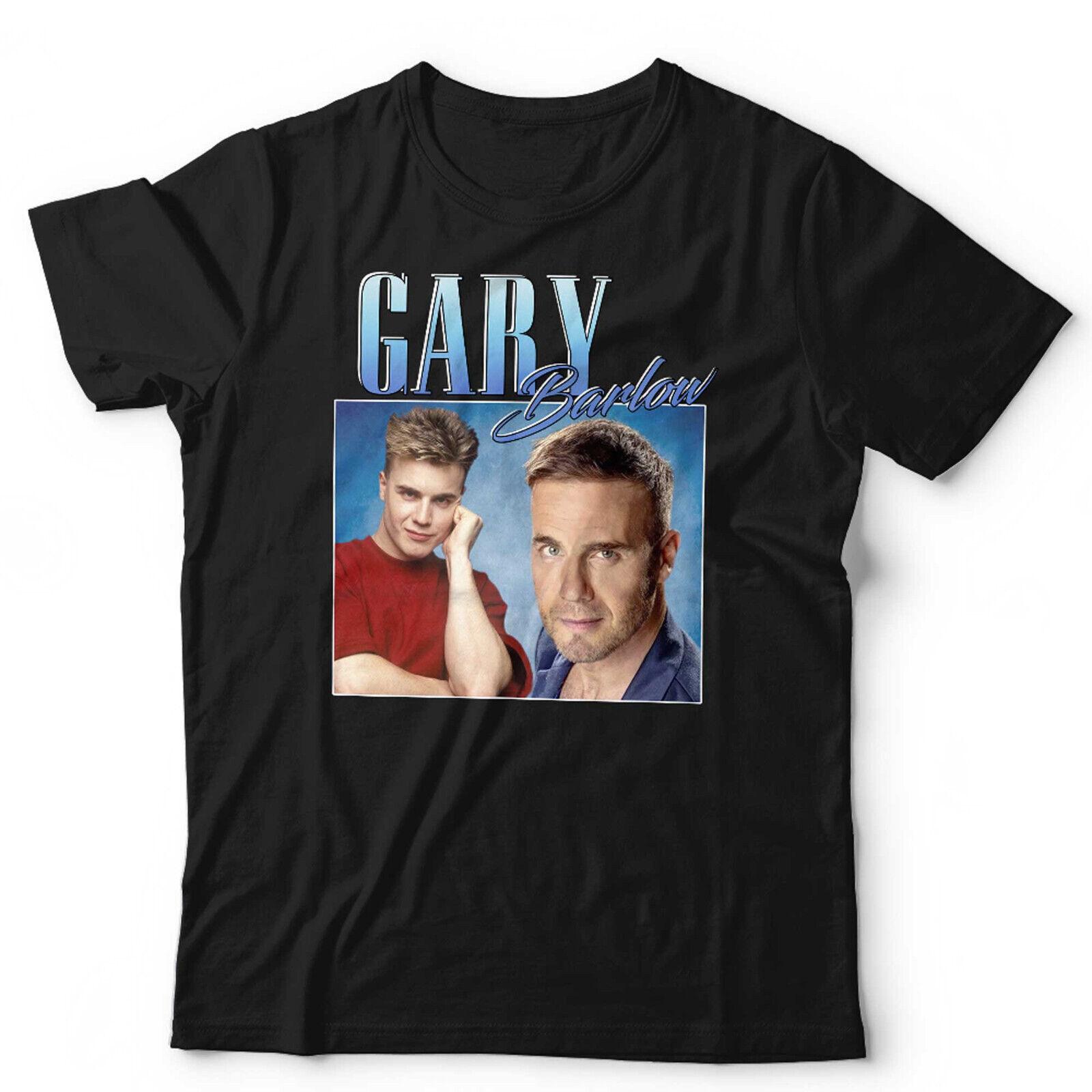 Tshirt Gary Barlow Appreciation Unisex and Homage Throwback Stag Hen Do Funny 2XL