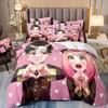 Spy X Family 3D Print Anime Printed Bed Set Duvet Cover Pillowcase Bedding Set Bed Linen Sheet Quilt Cover Full Queen King Size