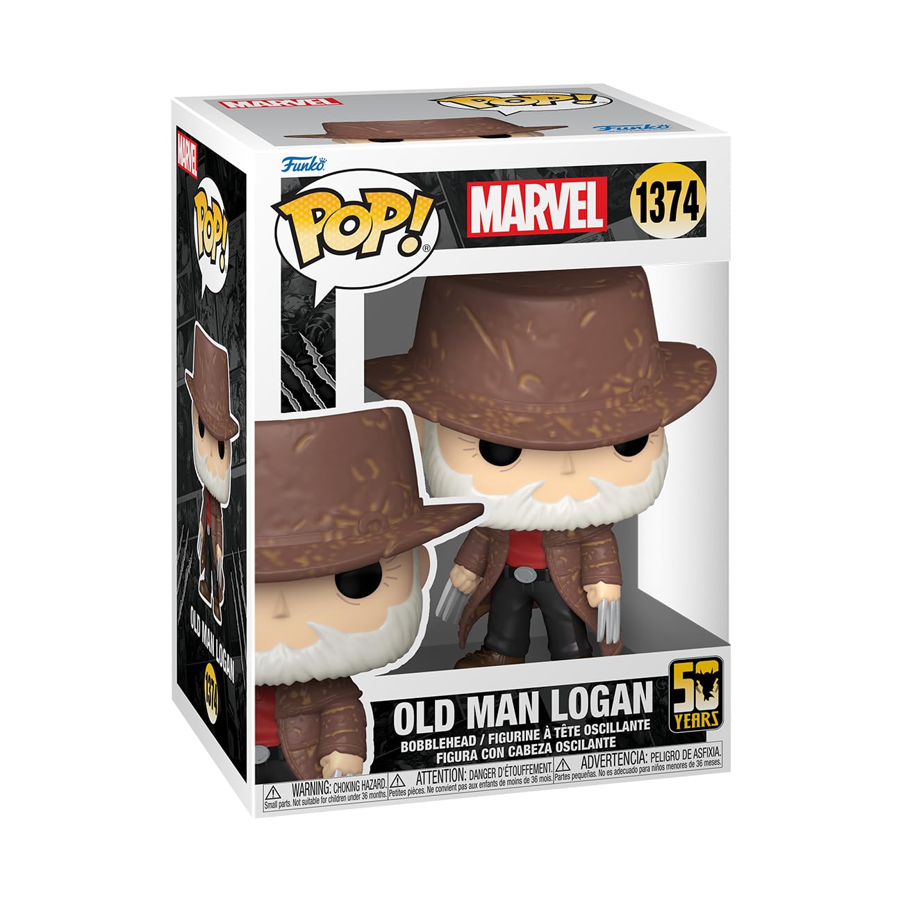 

Marvel Wolverine Old Man Logan Ultimate Old Man Logan Figure Funko Wolverine 50th Anniversary Marvel Funko