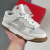 Unisex Retro Dunk Sneakers - Leather Mesh Patchwork, Lightweight Casual Sports Shoes
