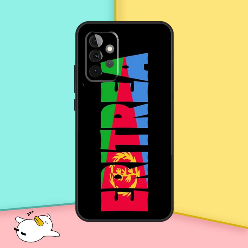 Eritrea Flag Case For Samsung Galaxy A15 A55 A35 A52 A32 A12 A16 A26 A36 A56 A53 A33 A13 A14 A34 A54 A17
