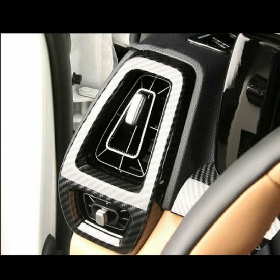 For KIA Sorento 2021-2024 Carbon Fiber Front Side Air Outlet Vent Cover Trim