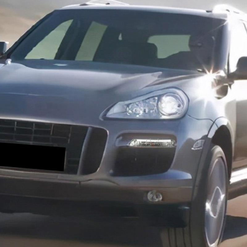 Pro Porsche Cayenne GTS Turbo 2007 2008 2009 2010 Přední nárazník vozu LED mlhové světlo Denní světlo