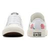 Converse Chuck Taylor All Star Low Letni Haft Damskie Trampki Białe Smocza Łuska Czerwone A10821C
