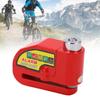 Bike Disc Brake Lock Anti Theft Electric Motorcycle Alarm Disc Lock with 110dB Alarm Sound for Motorbike Bike Scooter