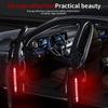 4pcs 2025 Car Safety Warning Reflective Stickers High Brightness Reflector Car Door Opening Safety Warn Mark Sticker Decals