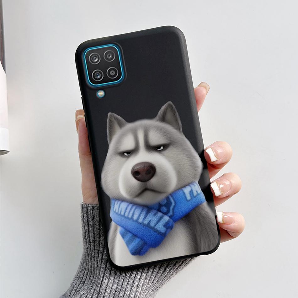 For Samsung A12 Case Galaxy A12 Cover Astronaut Soft Silicone Phone Cases Fundas For Samsung GalaxyA12 A12 A 12 A125F Case Coque