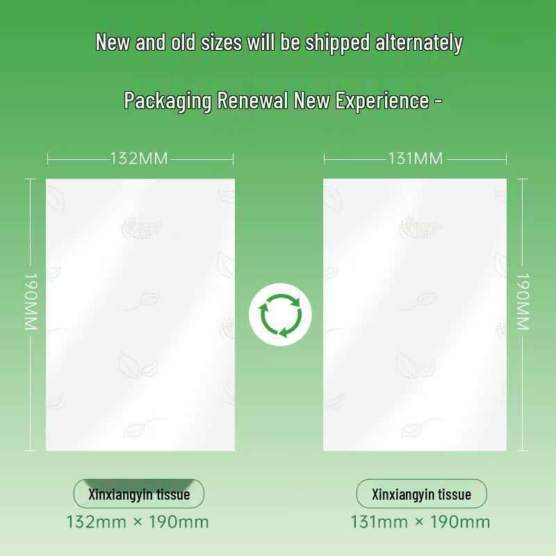 Vinda Tea Language Silk Enjoyment 3-Ply Facial Tissues