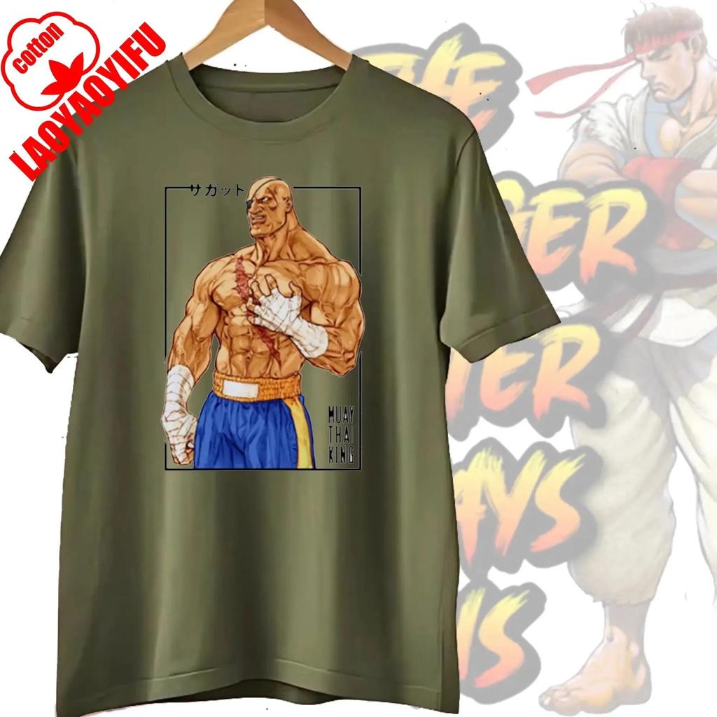 Novelty Street Fighter Select Classic Vintage Essential TShirt Short Sleeve Tees Boyfriend Fashion Clothes Women Men Streetwear