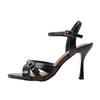Where's That From Womens/Ladies Adana Patent Faux Leather High Heels