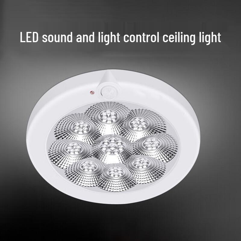 7W LED Sound & Light Sensor Ceiling Light