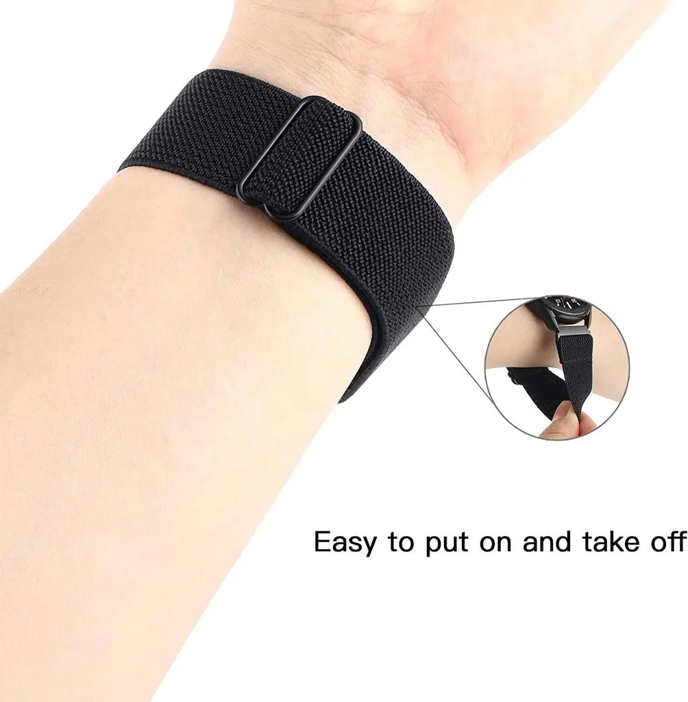 5Pcs Nylon Straps For Apple Watch Band  49mm 45mm 44mm 40mm 38mm For Women Men,Adjustable For Apple Watch Series 11 10 Ultra 3 2