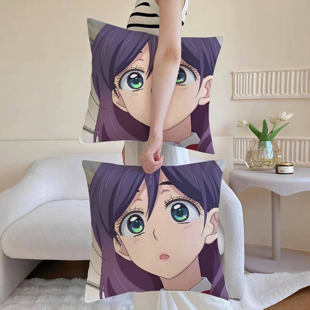 K-Kiss Him Not Me Pillow Case Anti-dustmite Pillowcase Invisible zipper silky Sofa cushion cover