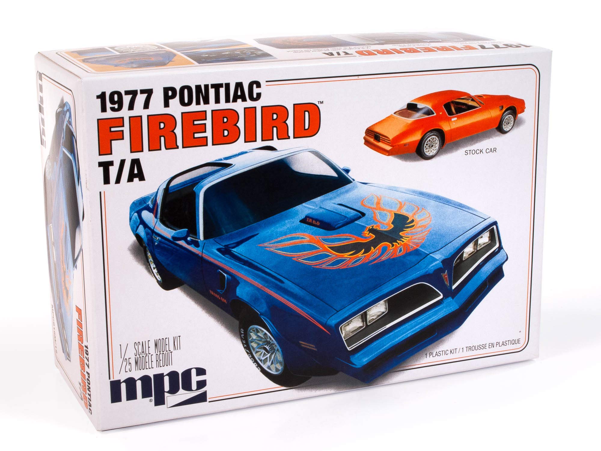 

MPC 1/25 Scale 1977 Pontiac Firebird T/A Plastic Model Kit MPC916 (Molded Color)