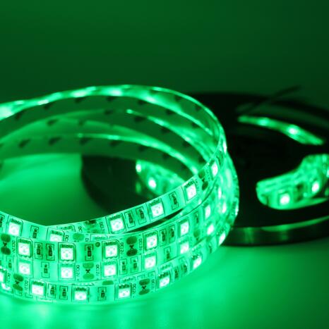 SMD 5050 RGB LED Strip Waterproof DC 12V 24V LED Light Strips 1m 5M 300LED 60LED/M RGB Flexible Neon Tape Luz Home Christmas Lig