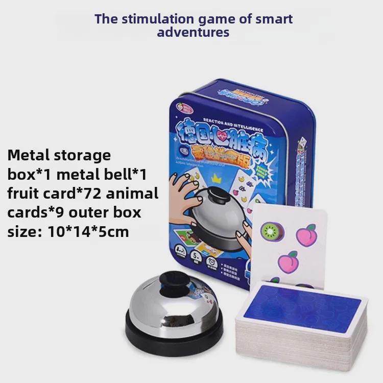 Big Bell German Heart: Family Party Card Game with Punishment Cards