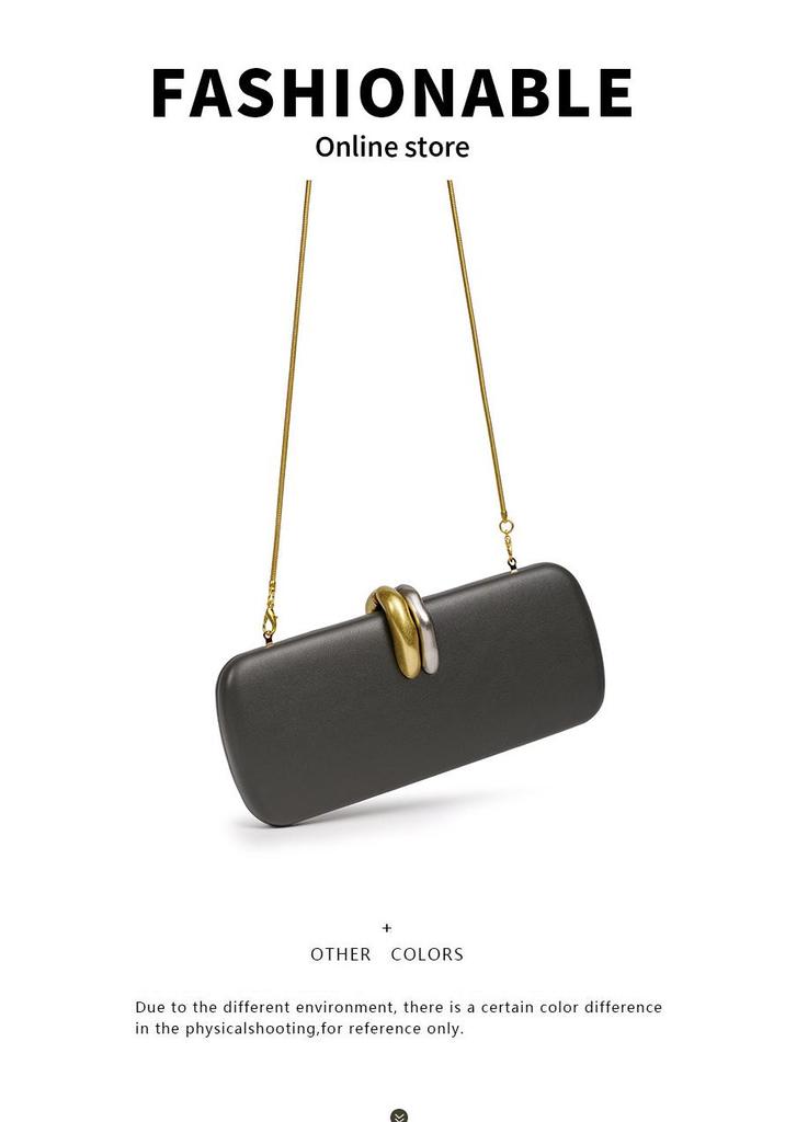 Elegante Borsa a Mano Principessa Europea e Americana - Tracolla a Catena di Alta Gamma per Serata