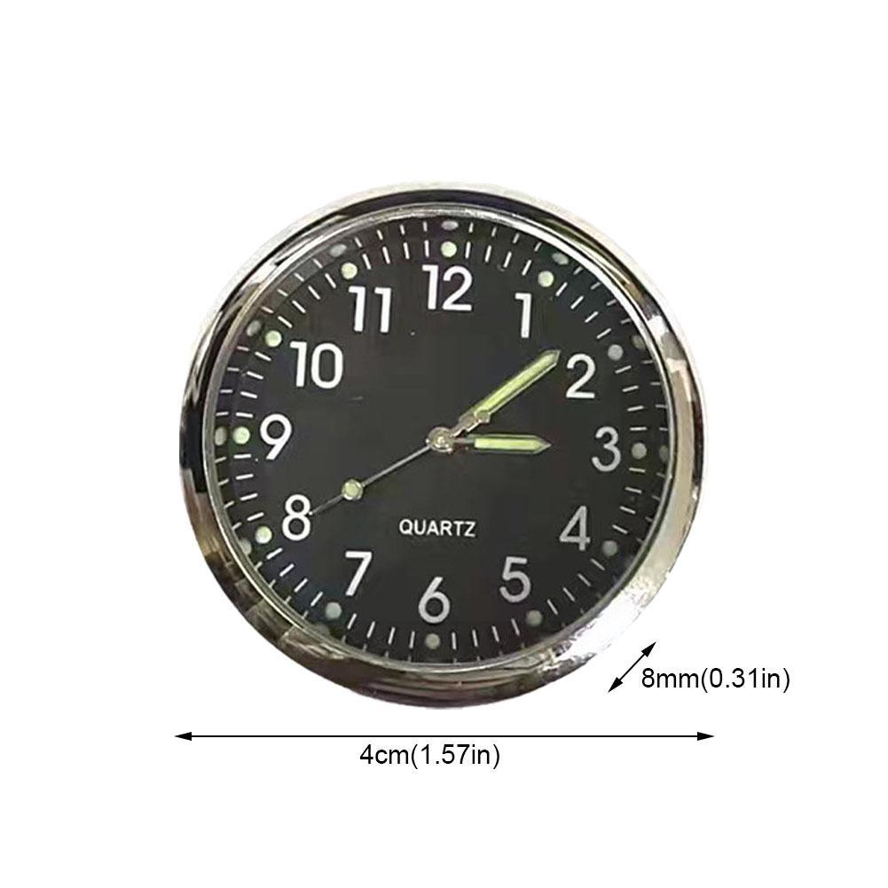 Mini Uhr Auto Quarz Uhr Mini Elektronische Uhr Wasserdicht Auto Auto Dashboard Uhr Motorrad Fahrrad 2024 Uhr Auto Clo U7J1