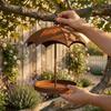 Iron Structure Umbrella-Shaped Bird Feeder Durable Bird Feeding Station Bird Watching