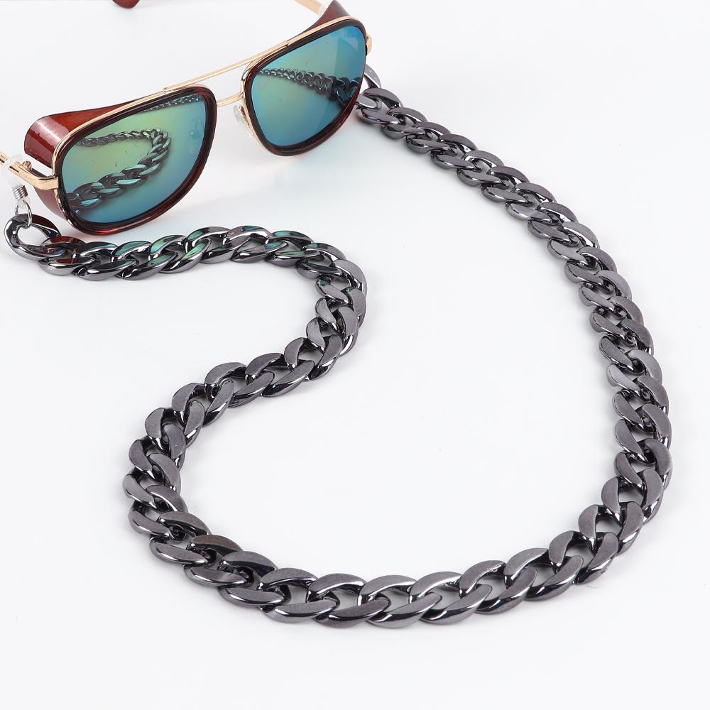 Acrylic Glasses Chains For Women Holder Cord Reading Sunglasses Chain Men Lanyard Eyeglasses Hanging Neck Chain Strap Rope Trend