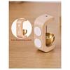 Solid Wooden Doorbell Magnetic Aesthetic Brass Wind Chimes Wireless Jingle Bell Entrance Door Bell Pendant Home Decor
