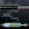 Replacement Rear Hatches Gas Spring Dampers With Self Cleaning Pistons System for E85 E86 51247016186 300100045 8196144
