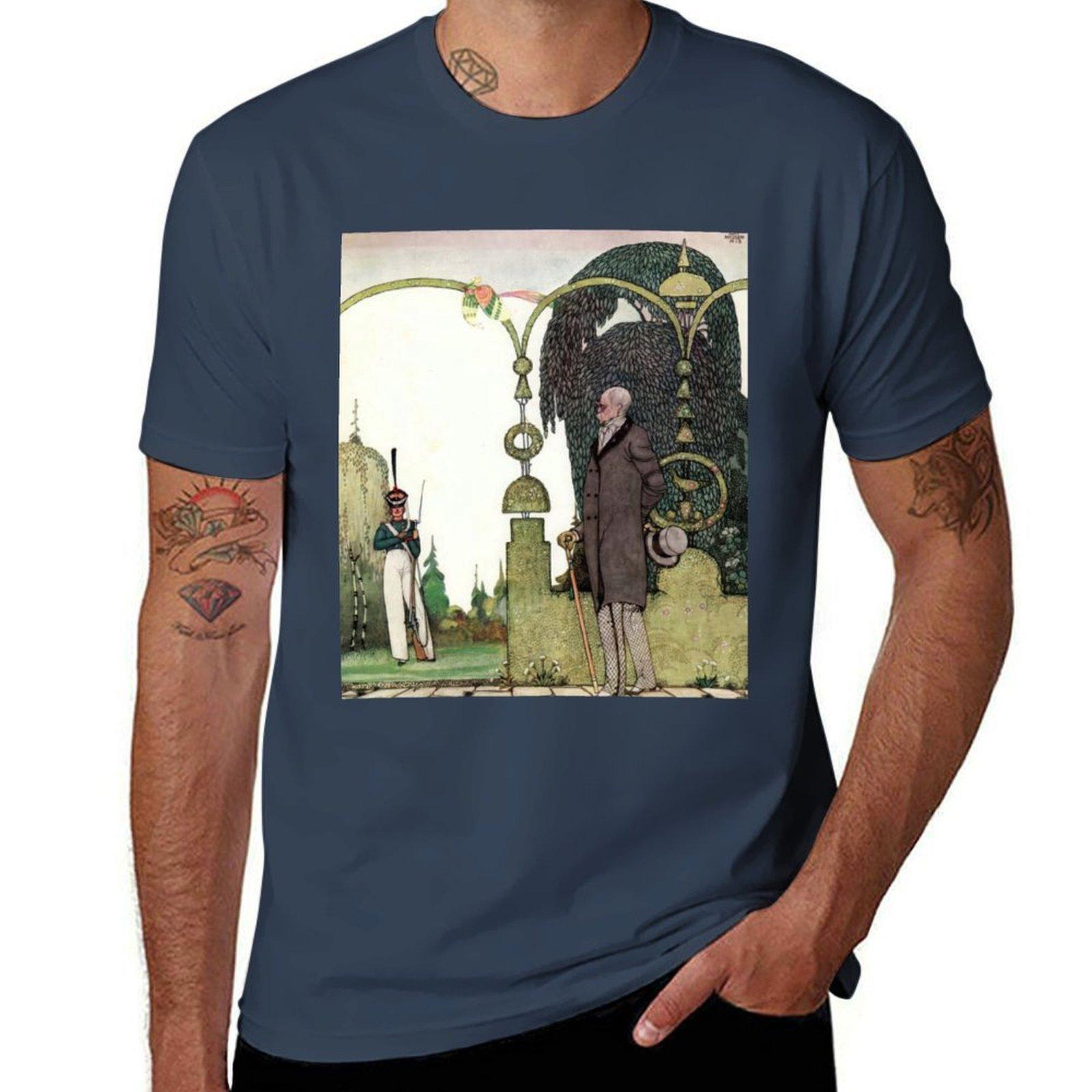 Kay Nielsen Tshirt Modern Print Casual Tshirt S