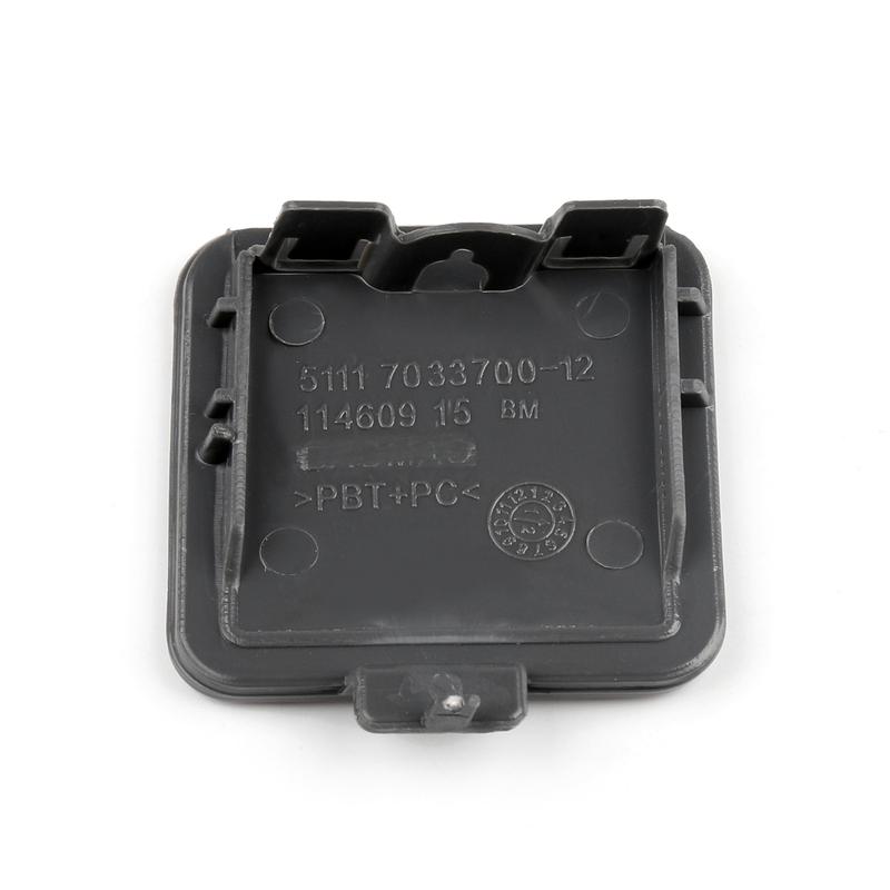 Artudatech Front Bumper Tow Hook Cover Cap for BMW E60 E61 525i 528i 530i 530xi 540i
