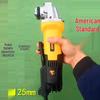 Industrielle 125° Hochleistungs 110V US Winkelschleifer mit 115mm Totmannschalter zum Trennen, Schleifen und Polieren