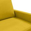 Armchair Yellow 60 Cm Velvet