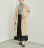 ROPE PICNIC Sweater Color Turtleneck M [New Added] [Web-Exclusive Color Beige] Anti-Pilling/Ribbed Pullover, Women's, Off-White (17)