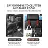 Car Leather Hook Seat Back Car Interior Decoration Supplies Multi-Functional Storage Folding Hang Hidden Hook