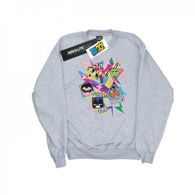 Girls Teen Titans Go 80s Icons Sweatshirt