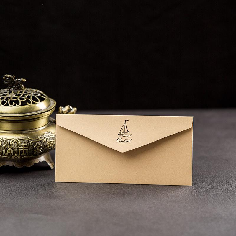 Retro Western-Style Business Invitation Set: Hot Stamped No. 5/DL Envelopes & Letter Paper