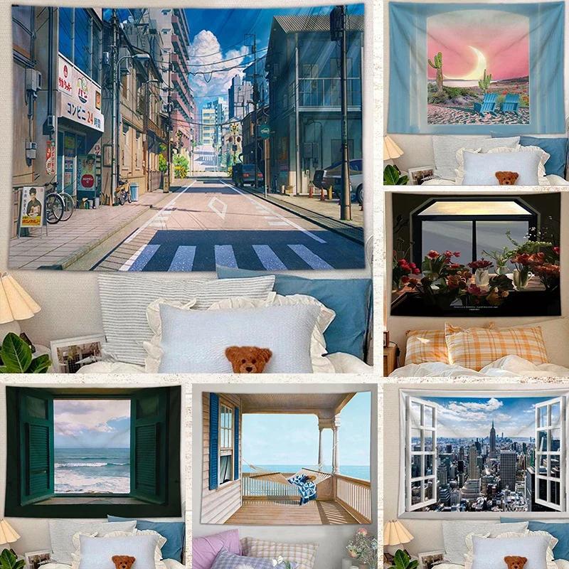 Aesthetic Background Pattern Tapestry Wall Hanging Decor    Home  Art  Room