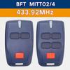 5-1PC for BFT MITTO 2&4 B RCB02 RCB04 KLEIO B RCA02 RCA04 TRC1 TRC2 TRC3 Garage Door Remote Control 433.92MHz Rolling Code