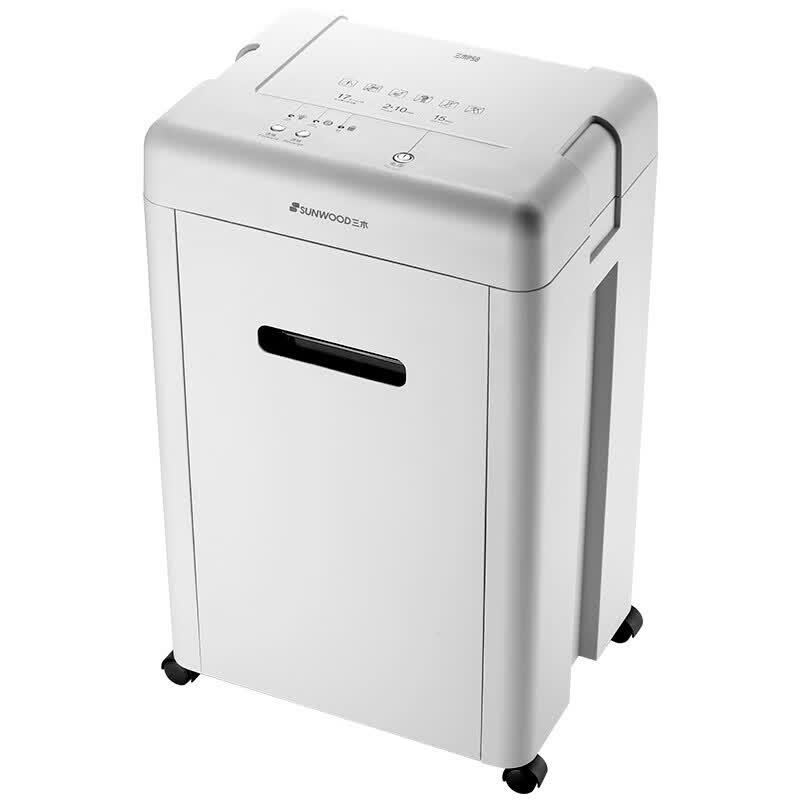 SUNWOOD PS8 Commercial Paper Shredder CN plug (adapter included)