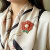 Trendy New Flowers Women Brooch Luxurious High-End Floral Pearl Pins Fashion Female Party Coat Dress Scarf Accessories Jewelry