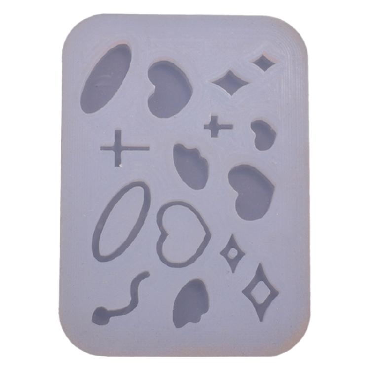 Creative Quicksand Crafting Silicone Molds Jewelry Part Making Molds Epoxy Resin Art Moulds Silicone Art Supplies