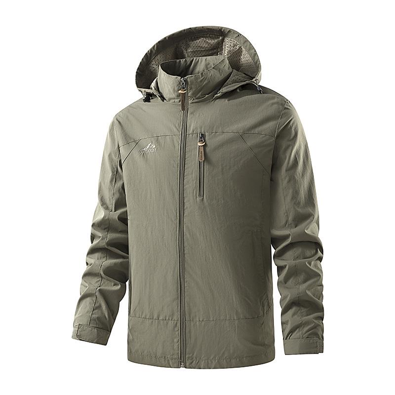 Wasserdichte Winddichte Dick Gefütterte Outdoorjacke für Herren