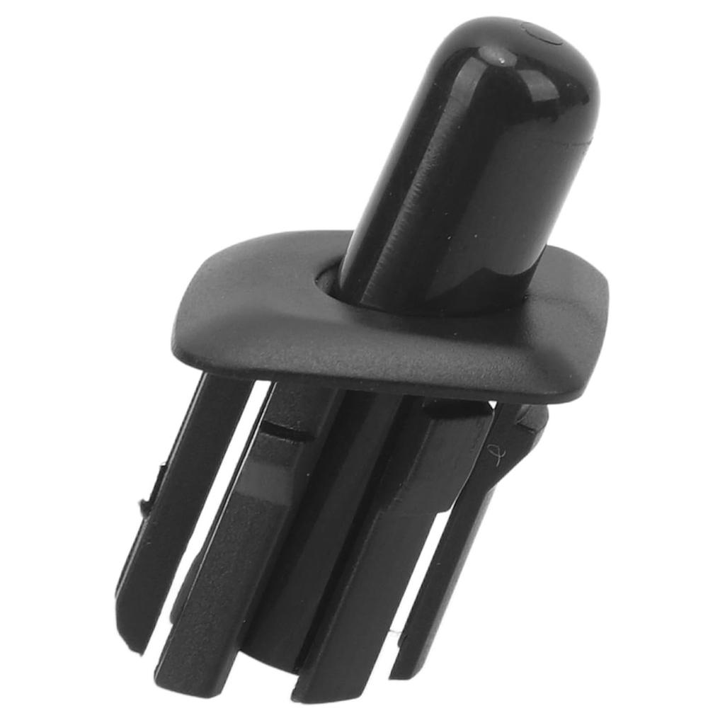 Black Car Door Lock Pin Trim, Door Lock Knob Cover Trim, Compatible with 550i 550iX 535i 535iX 528i 528iX M5 5, Enhance Interior Appearance